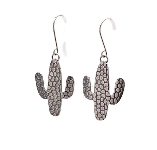 Saguaro cactus earrings